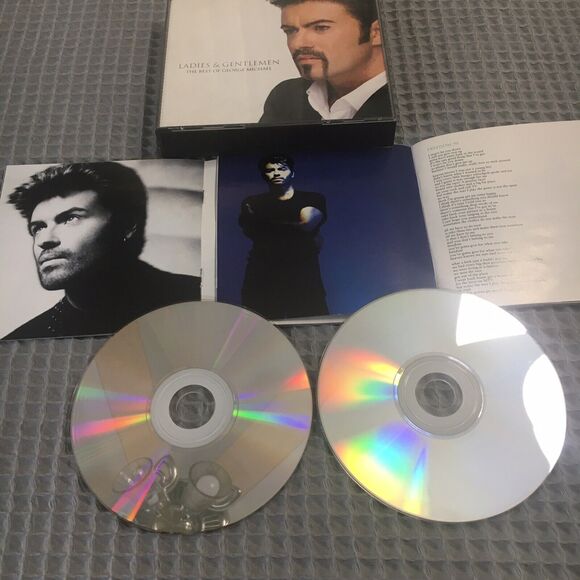 George Michael CD Ladies & Gentleman The Best of George Michael Photo Lyrics - Picture 7 of 13